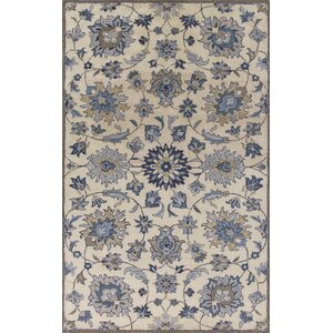 Glade Park-Gateway Hand-Tufted Ivory/Gray Area Rug