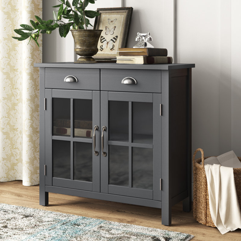 Birch Lane Heritage Dillsboro Wood 2 Door Accent Cabinet
