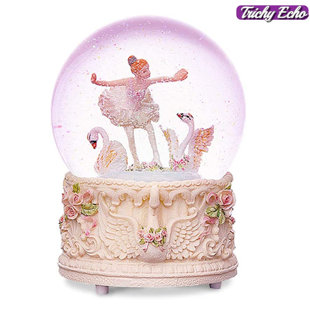 Mousehouse Adults Kids Girls Ballet Figurine Ballerina Snow Globe 