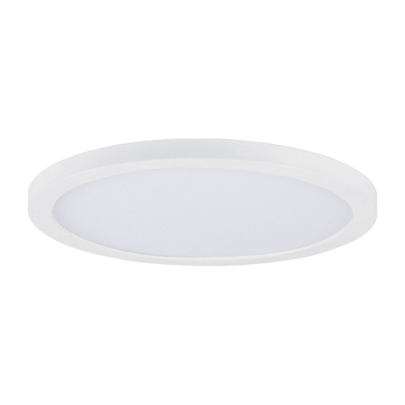 Ebern Designs Albertia 1 Light 7 Simple Circle Led Flush Mount Wayfair