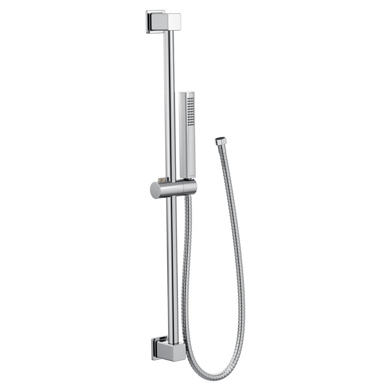 Moen Rounded Square Full Slide Bar Shower Head & Reviews Wayfair