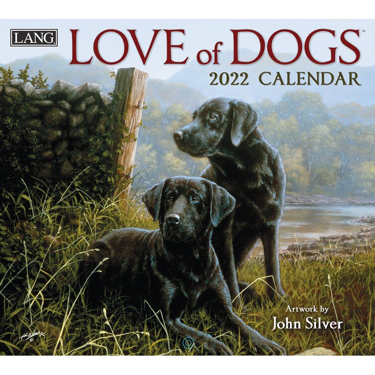 Lang Love Of Dogs 2022 Wall Calendar Wayfair.ca
