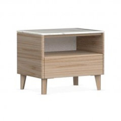 Go to store & view more images Boston - 1 Drawer Ceramic Top Nightstand by Calligaris