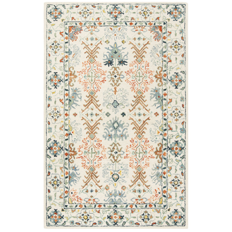 Bloomsbury Market Garvin Hand Tufted Wool Cotton Multicolor Area Rug Reviews Wayfair