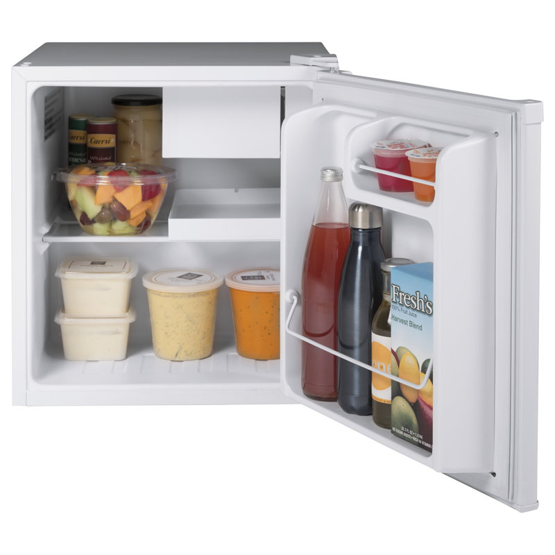 Hotpoint 1 7 Cu Ft Freestanding Mini Fridge With Freezer Reviews Wayfair