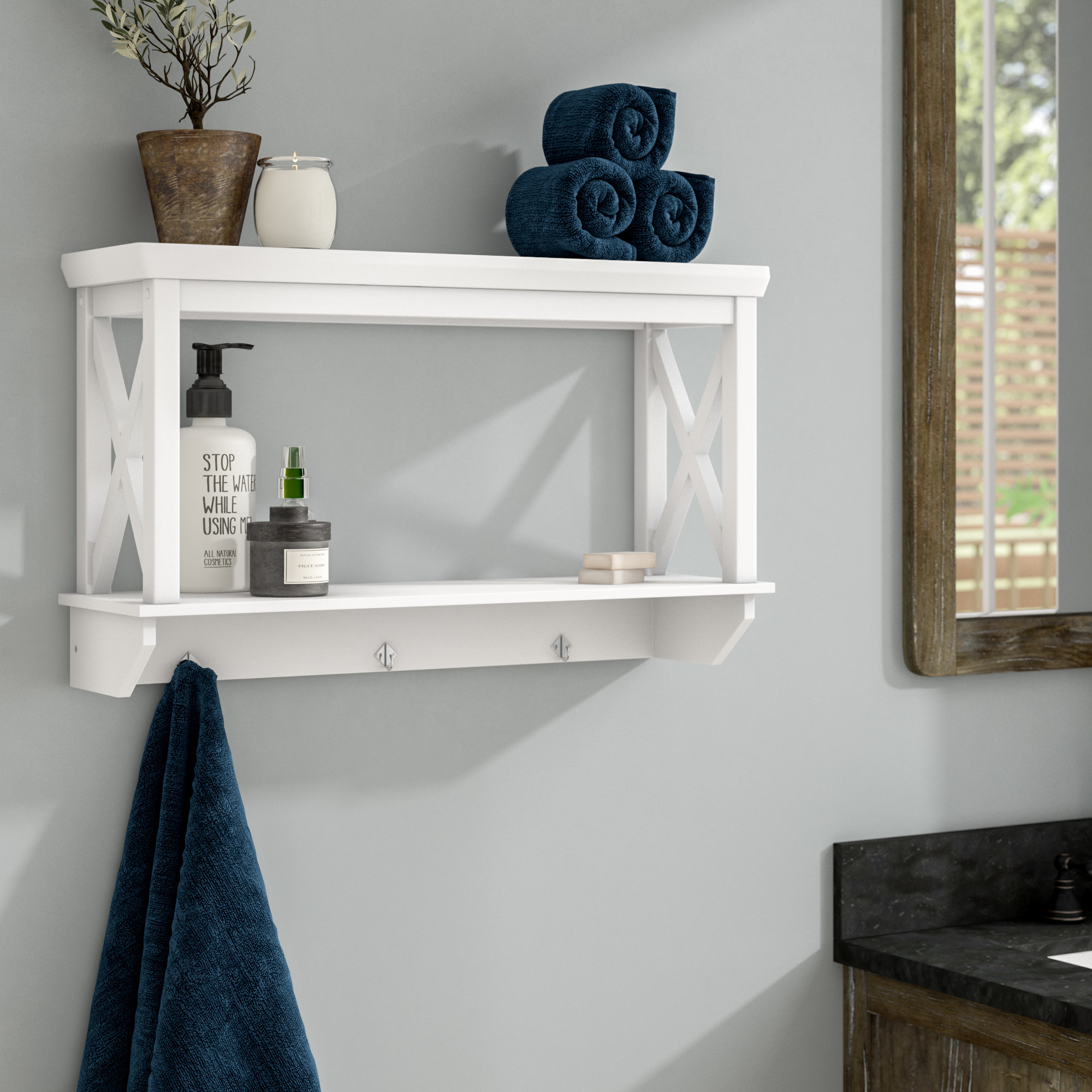 Beachcrest Home Brecken Wall Shelf & Reviews Wayfair Beachcrest Home Brecken Wall Shelf & Reviews Wayfair