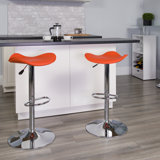Hinrichs Swivel Adjustable Height Bar Stool by Zipcode Design™