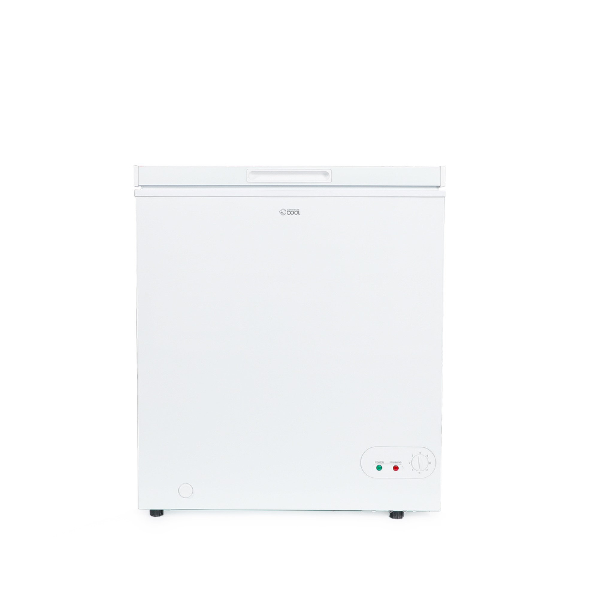 Commercial Cool 5 4 Cubic Feet Cu Ft Garage Ready Chest Freezer With Adjustable Temperature Controls Wayfair