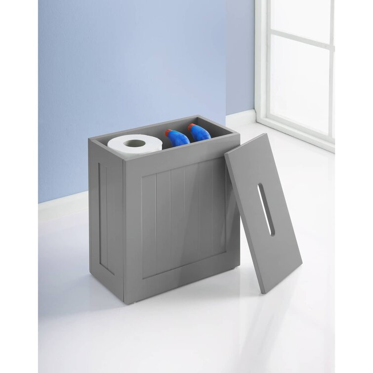 wayfair.co.uk | Small Toilet Cleaning Storage Tidy Manufactured Wood Box