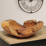 Teak Decorative Bowl Wayfair