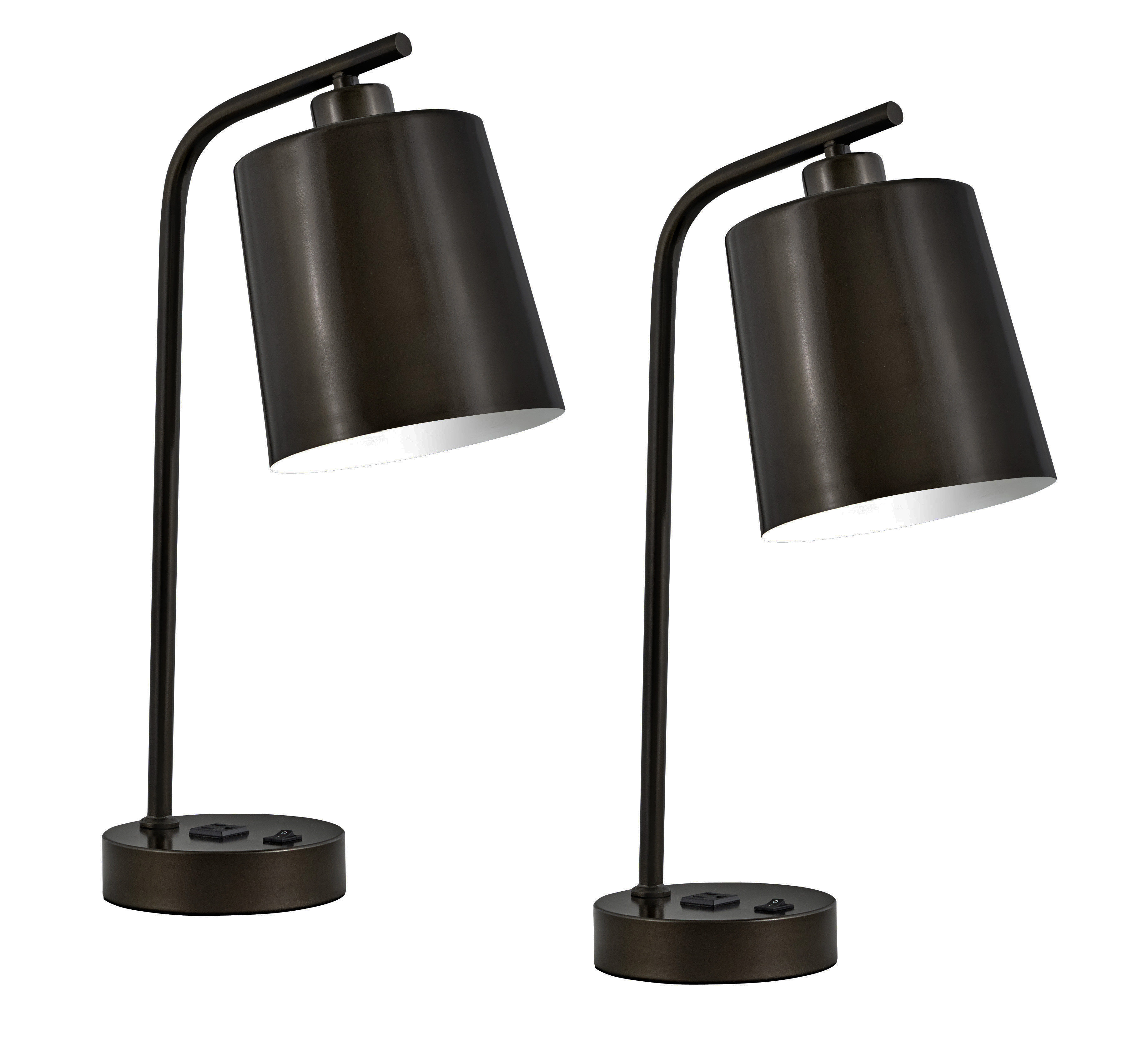 bronze desk lamp