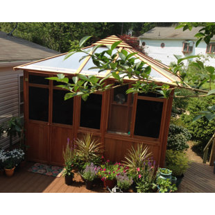 Go to store & view more images Solarus 11 Ft. W x 11 Ft. D Solid Wood Patio Gazebo by Westview Manufacturing