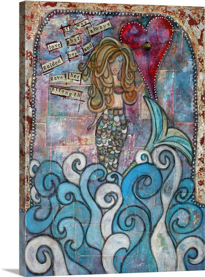 Great Big Canvas Love Guided Her By Denise Braun Painting Print