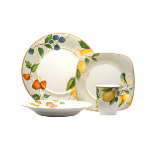 Stoneware White Dinnerware Sets You\'ll Love | Wayfair Stoneware White Dinnerware Sets You\'ll Love | Wayfair