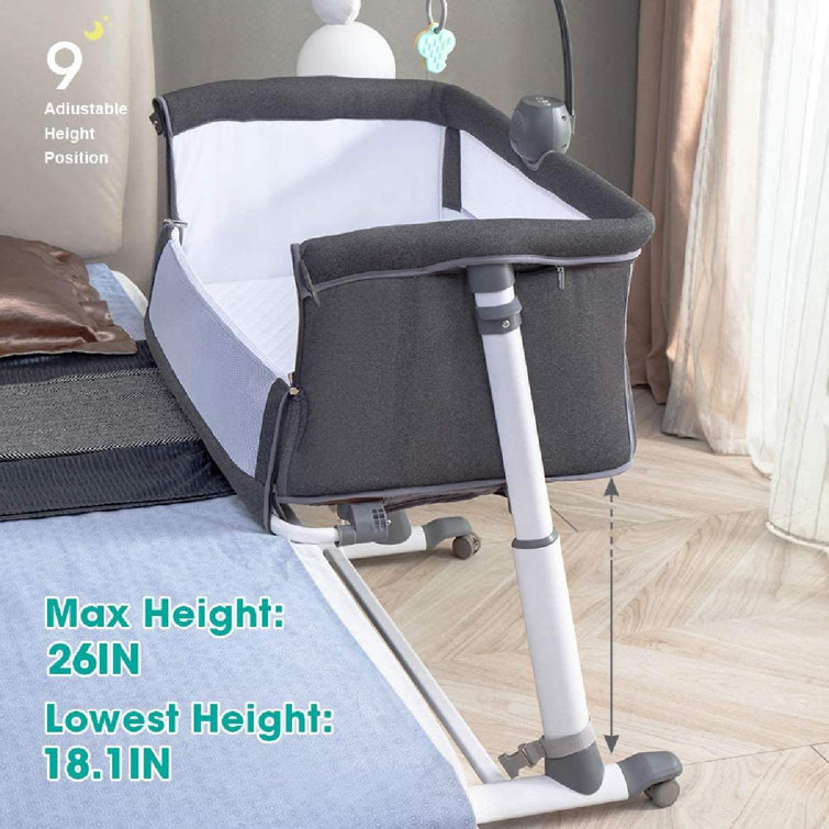 bassinet that slides under bed