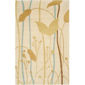 Chidi Beige Grassland Area Rug