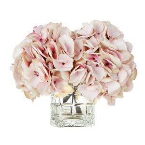 Soft Hydrangea Floral Arrangement