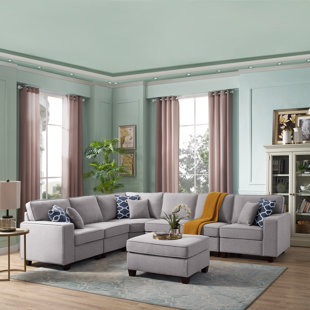 Go to store & view more images Samual Modular Sectional with Ottoman by Latitude Run