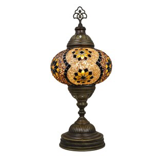PAIR OF TURKISH MOSAIC TABLE LAMPS 