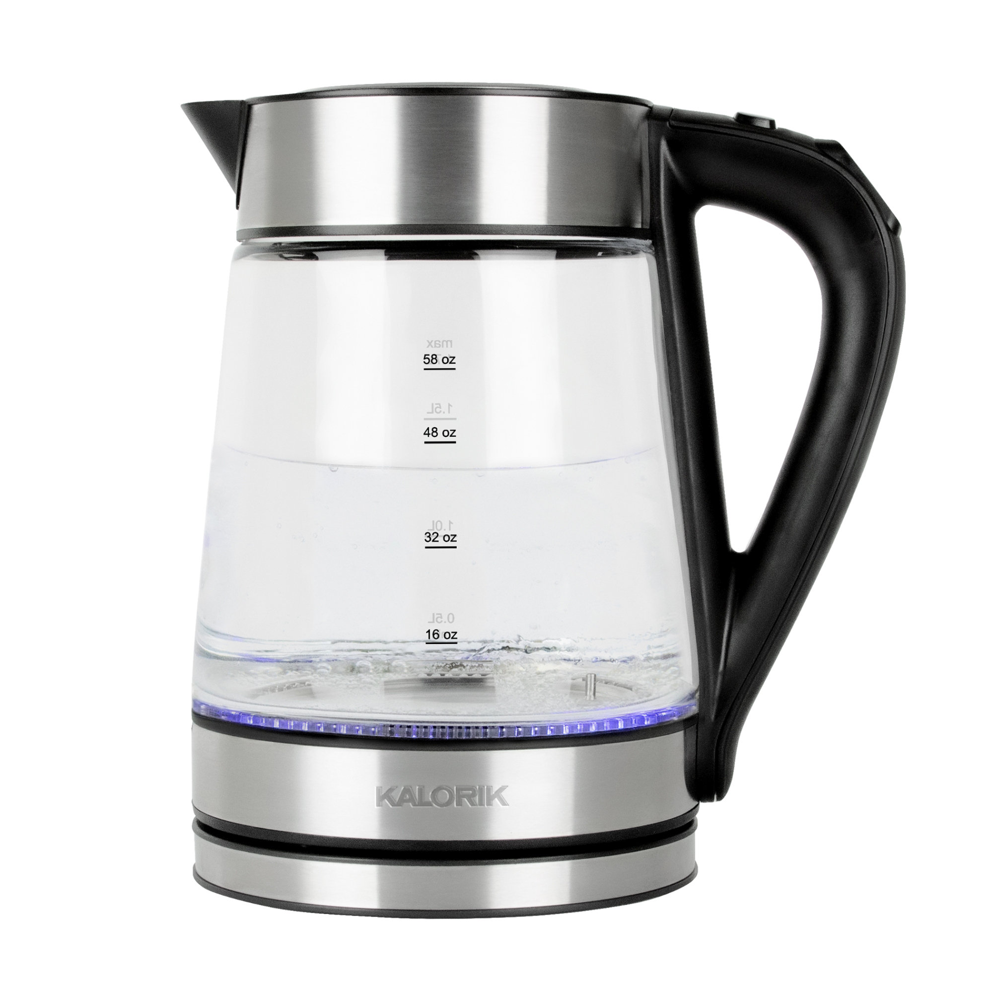 Kalorik 1.7 qt. Glass Electric Tea Kettle Wayfair