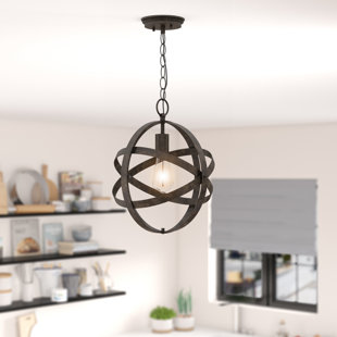 Go to store & view more images Katie 1-Light Globe Pendant by Wrought Studio
