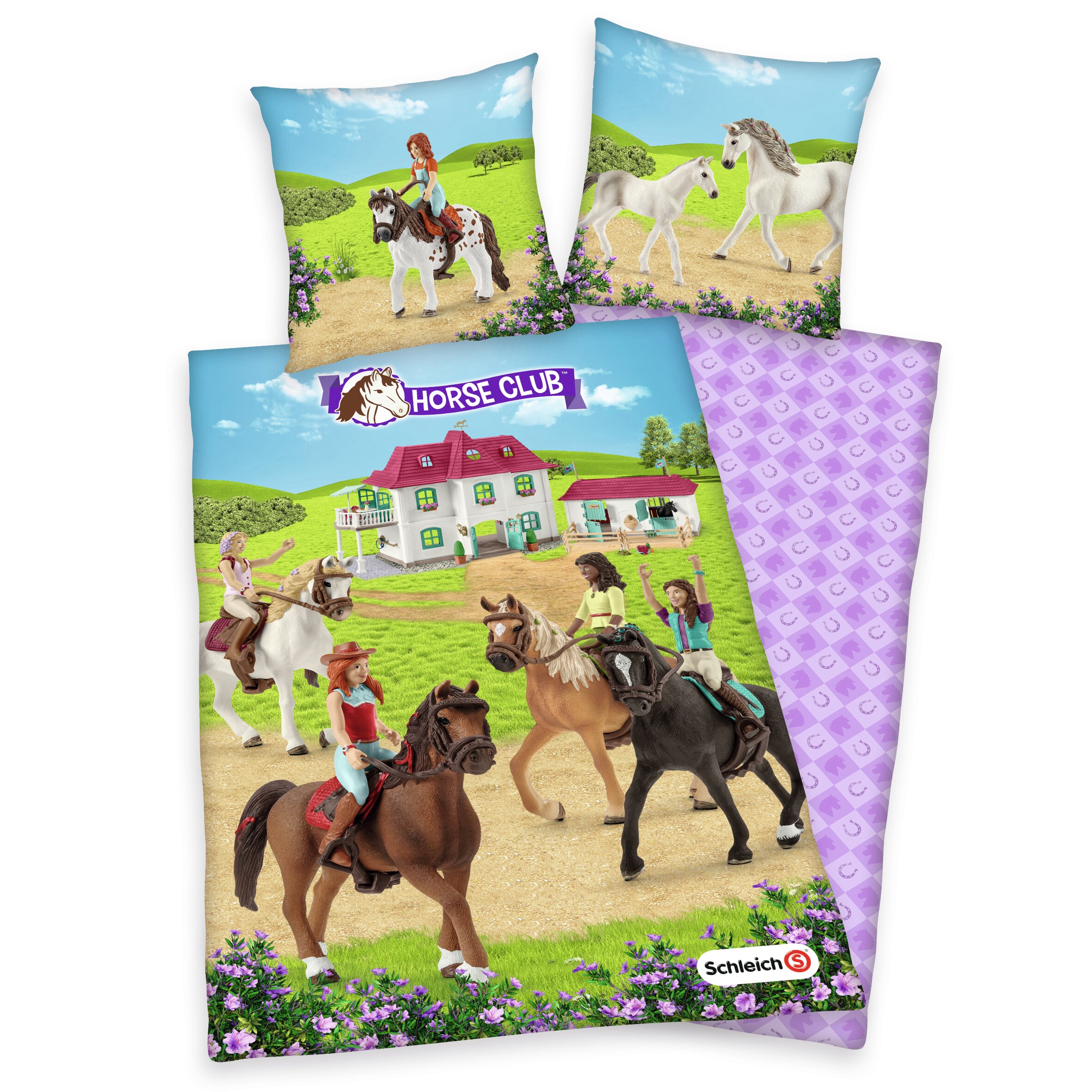 schleich horse tack sets