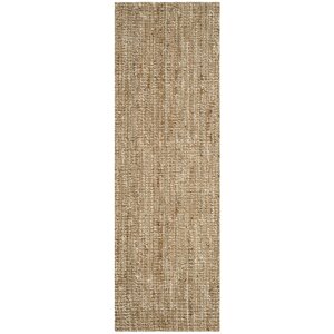 Mandu Hand-Woven Brown Area Rug