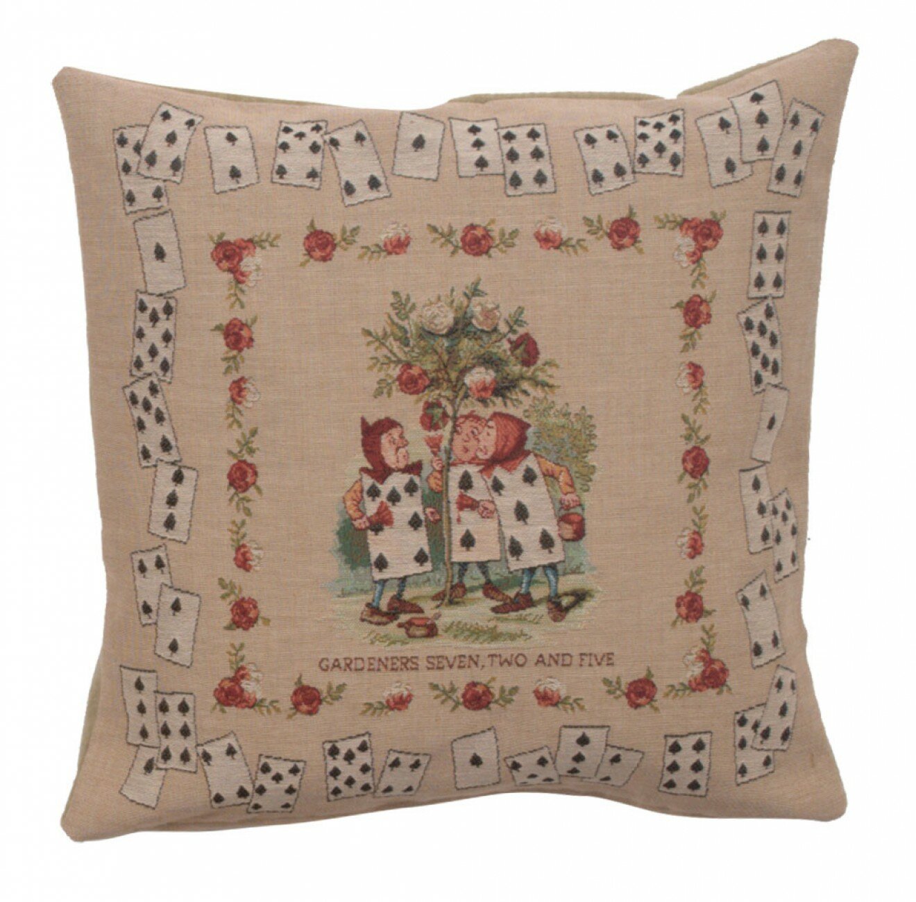 alice in wonderland throw pillows