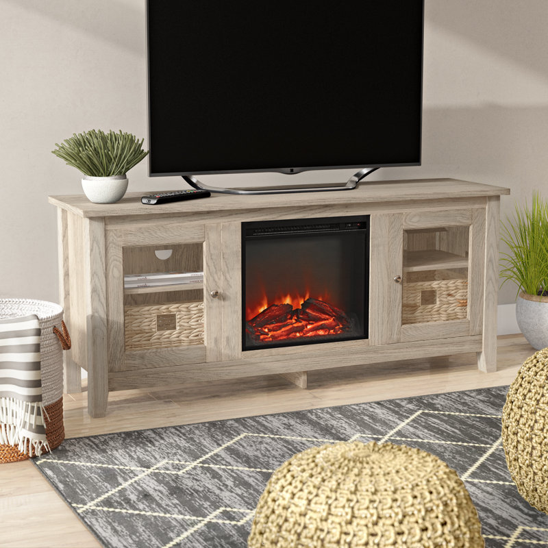 Andover Mills Inglenook Tv Stand For Tvs Up To 65 With Electric