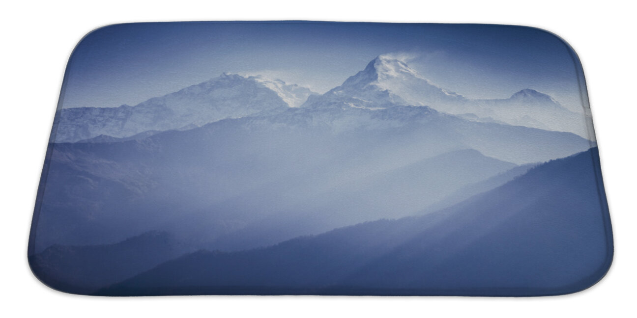 Gear New Landscapes Annapurna Mountains In Sunrise Light Bath Rug Wayfair