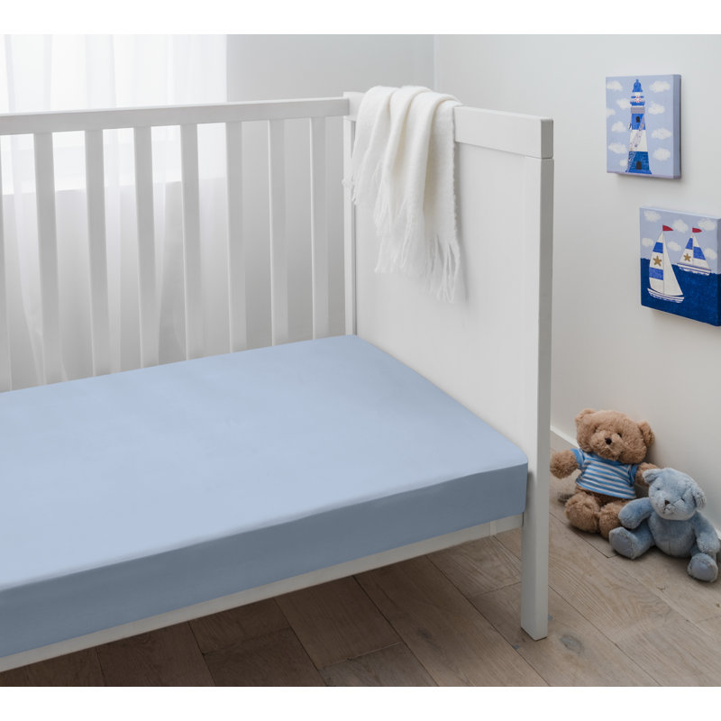 blue cot sheets