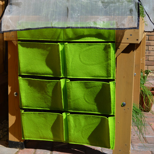 Longbridge Wall Planter Sol 72 Outdoor Colour: Lime Green