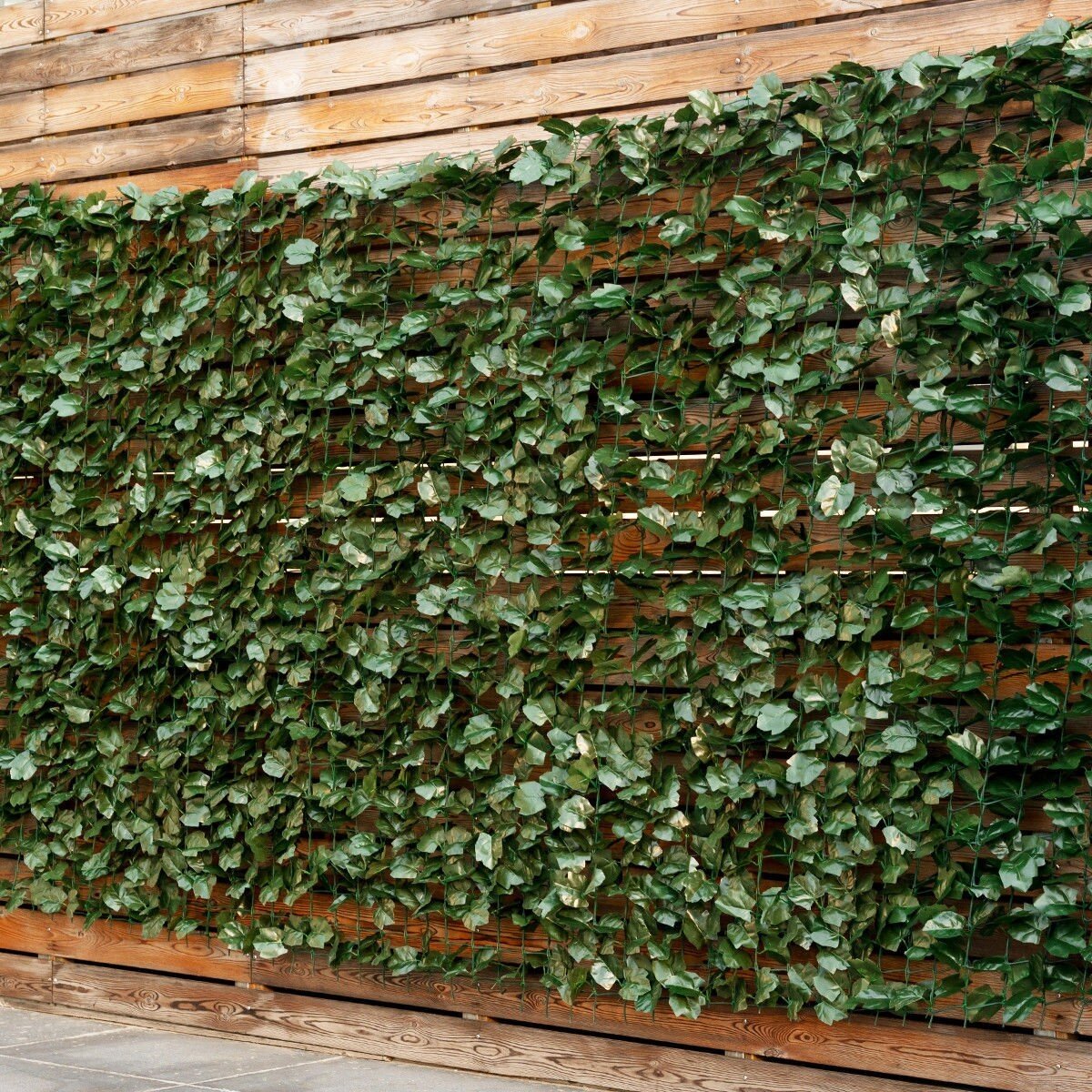 Artificial Fake Ivy Leaf Foliage Privacy Fence Screen Garden Panel Outdoor Hedge 