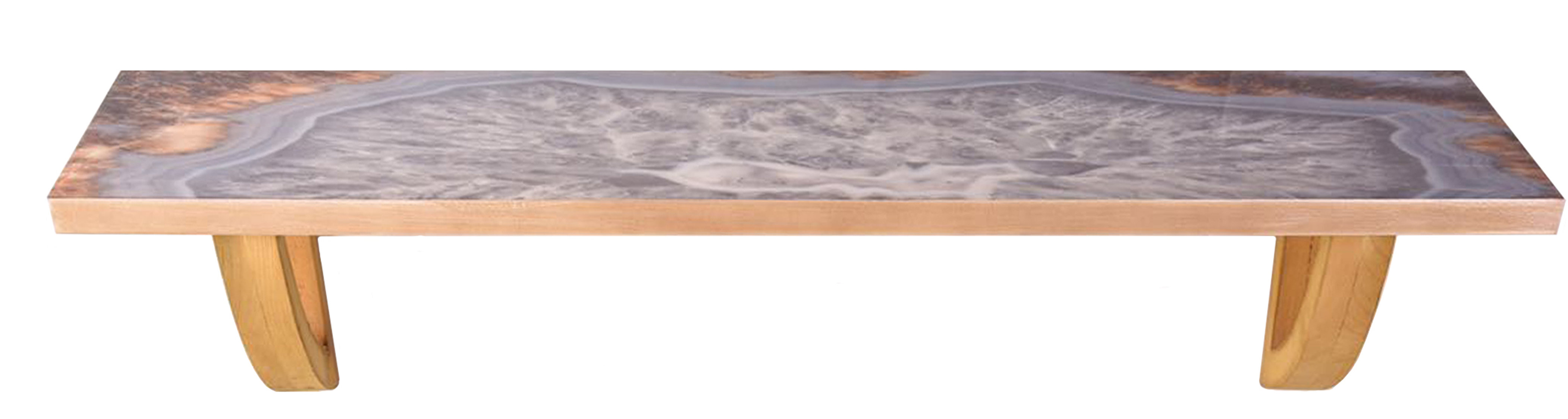 World Menagerie Gutierrez Agate Wooden Floating Shelf Wayfair