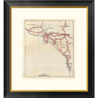 Global Gallery Connecticut New Haven County South 1893 Framed Graphic Art Wayfair