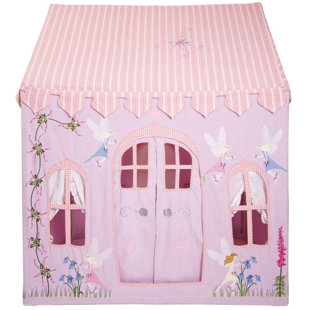 pink outdoor playhouse