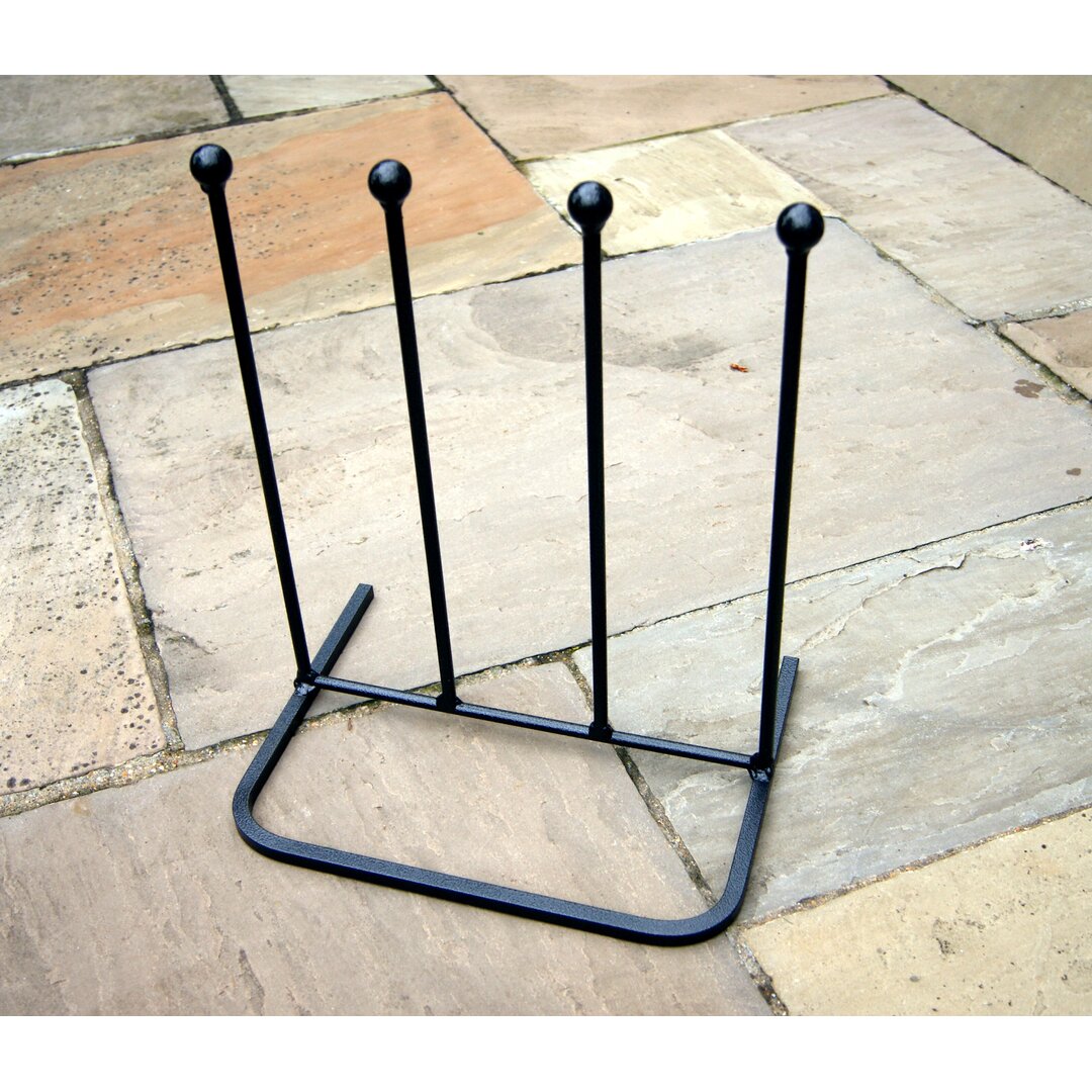 2 Pair Shoe Rack black