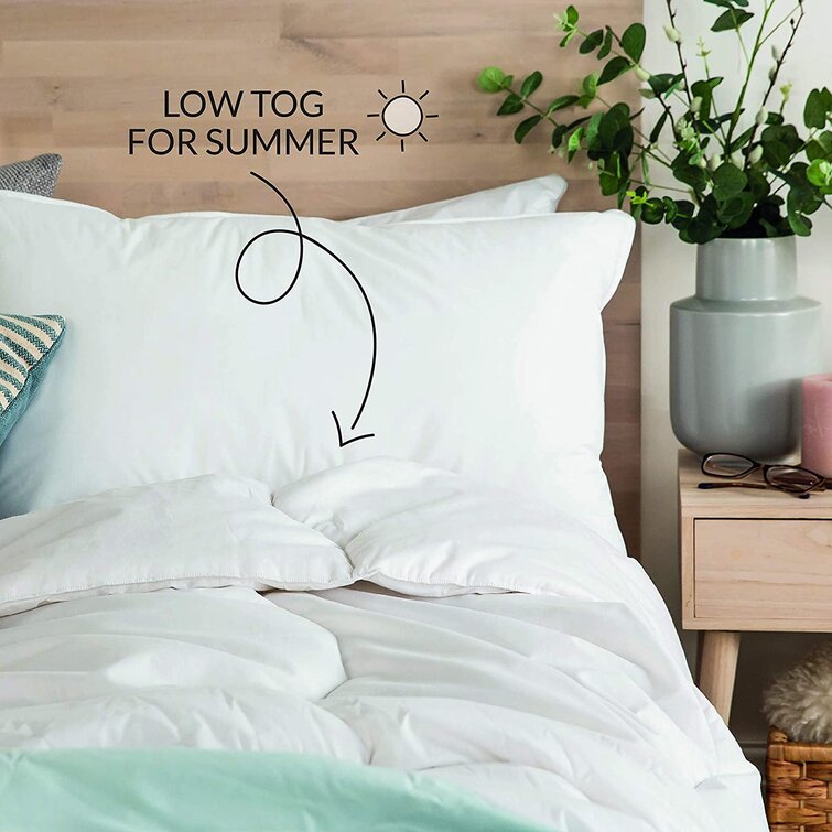 4.5 TOG SUMMER WEIGHT Luxury Anti-Allergy Healthy Living Duvet All Sizes 