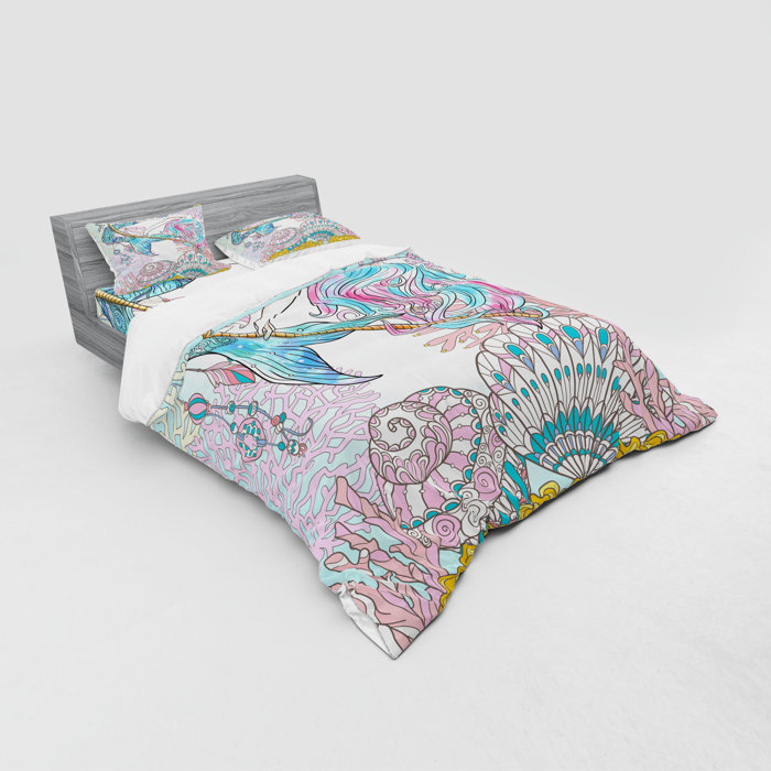 4 Piece Hotel Quality Luxury Soft Brushed Microfiber Mermaid King