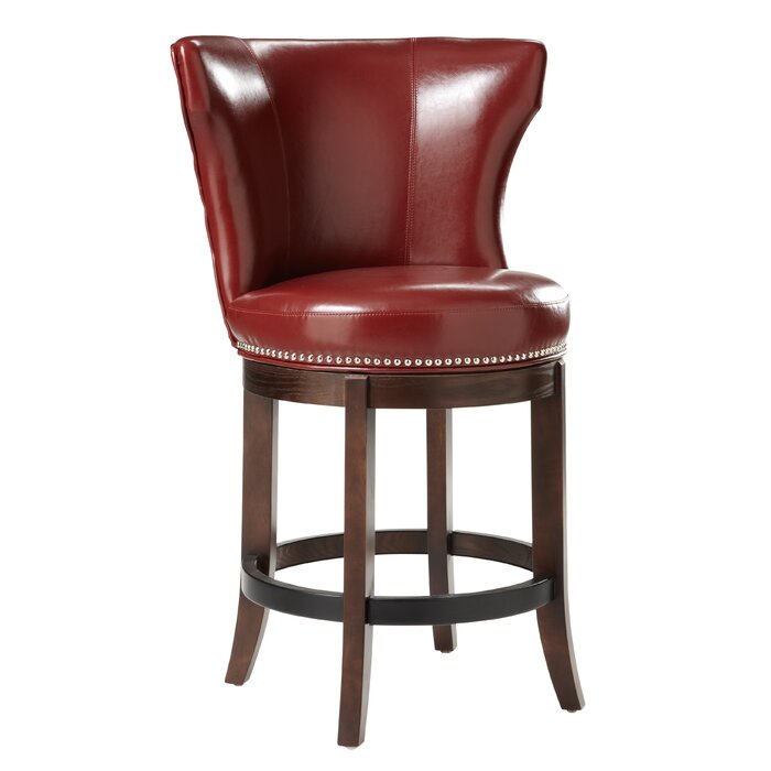 Lark Manor Gavril Swivel Bar & Counter Stool & Reviews | Wayfair.ca