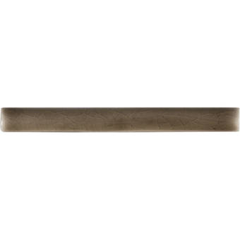 Itona Tile Andes 12 X 0 5 Ceramic Quarter Round Tile Trim In Story Brown Wayfair