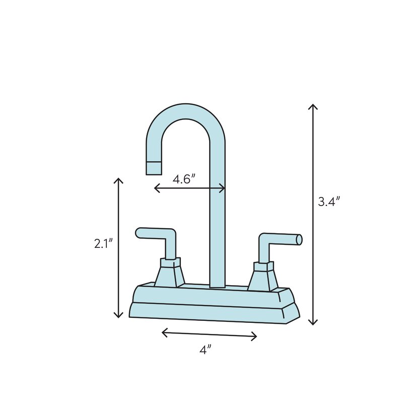 American Standard Centerset Metering Faucet With Reviews Wayfair