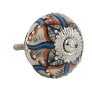 Star Pattern Drawer Round Knob