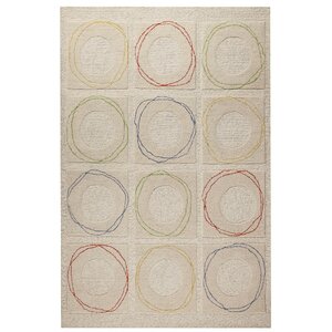 Circa Hand-Tufted White Area Rug