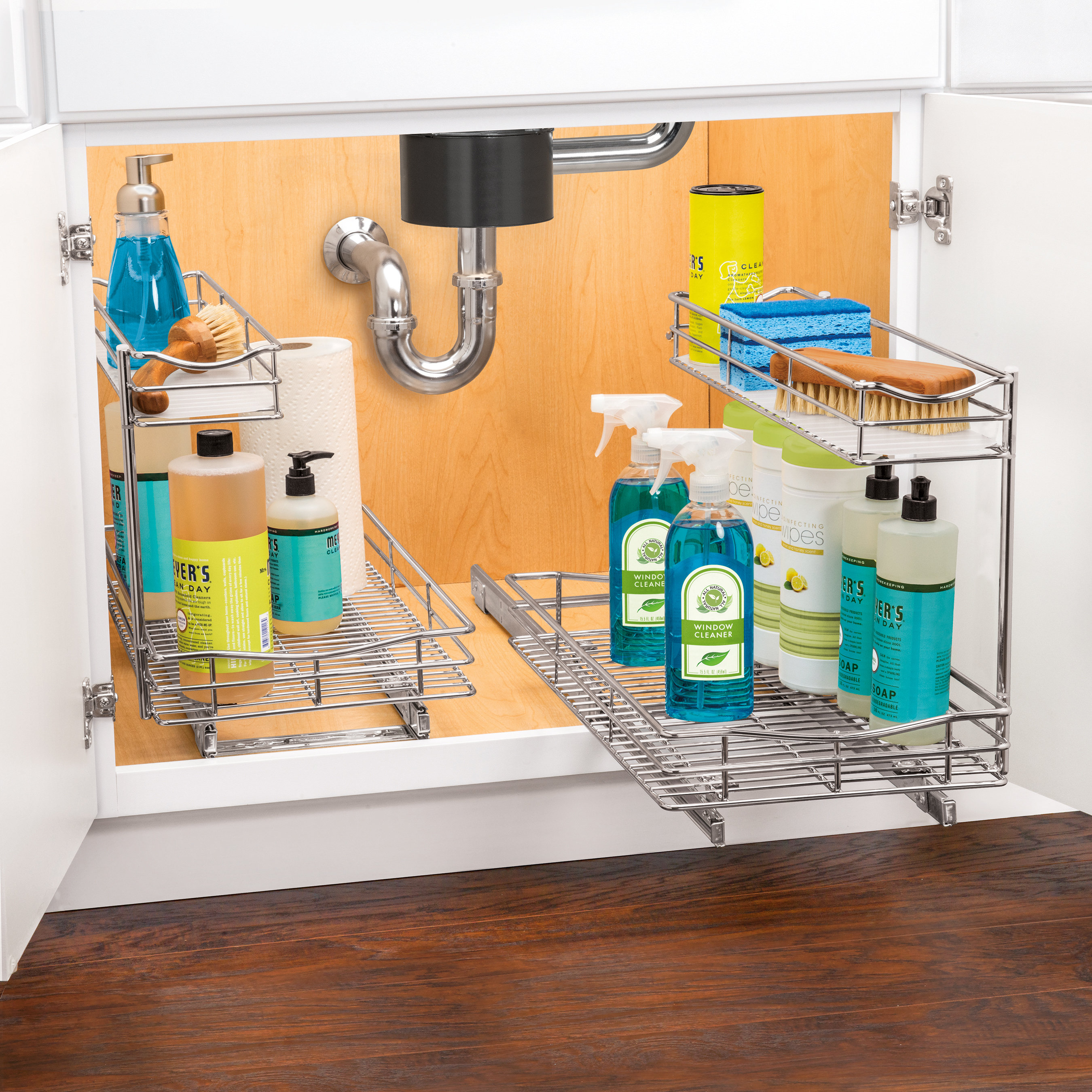 Lynk Professional Slide Out Under Sink 11 5 X 18 Pull Out Drawer Reviews Wayfair