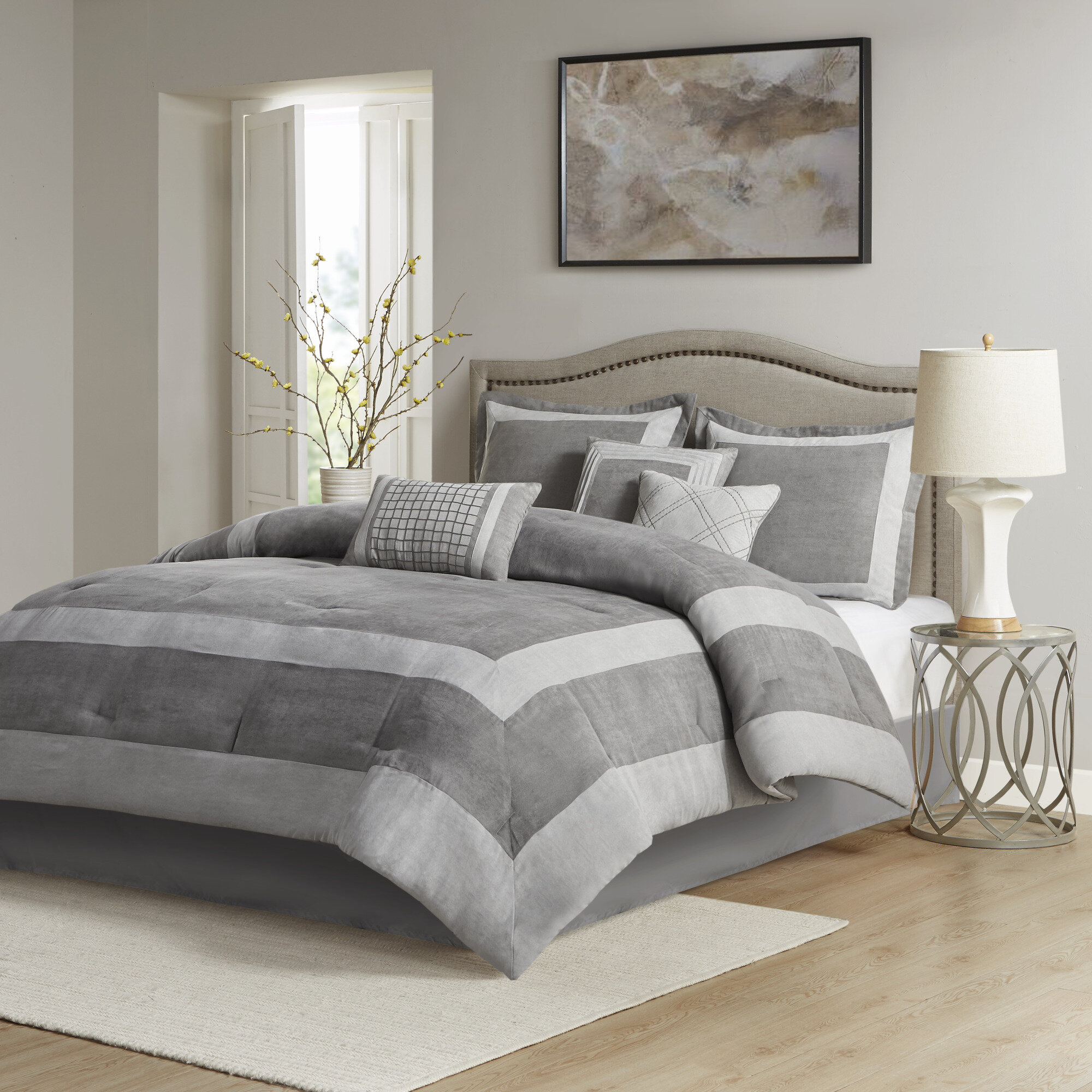 king size microsuede comforter sets