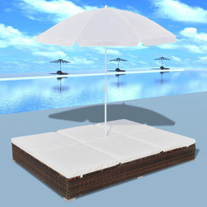 Gartenliegen-Set Sonnenschein mit Auflage von Ho..