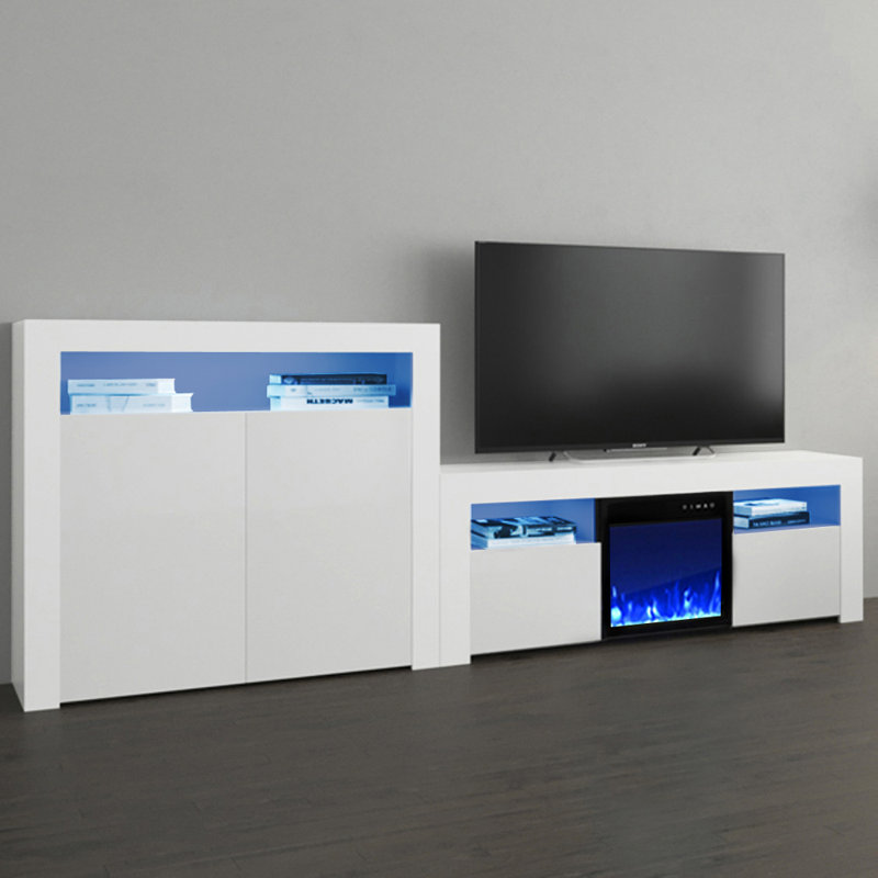 Orren Ellis Earle Entertainment Center For Tvs Up To 65 With