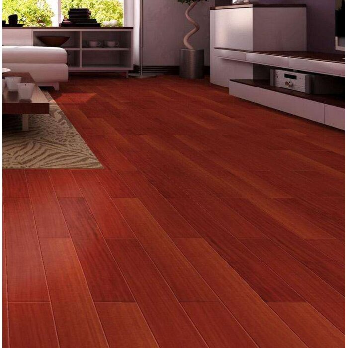 Santos Mahogany 2 3 Thick X 3 3 4 Wide X 73 Length Solid Hardwood Flooring