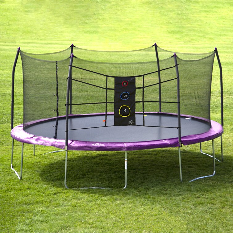 Skywalker 17' Oval Backyard Trampoline with Safety Enclosure